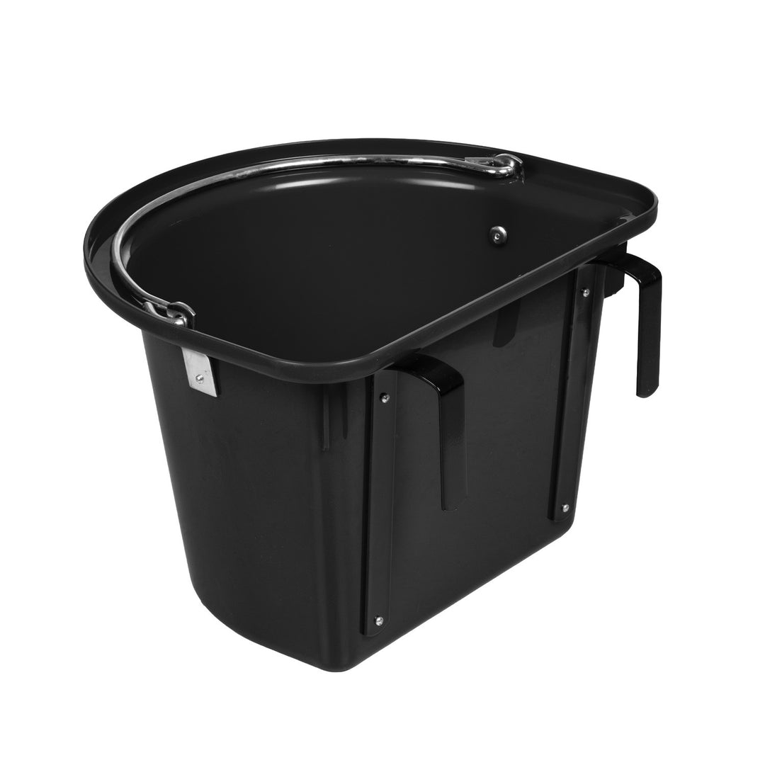 FEEDER WITH HANDLE AND HOOKS BLACK