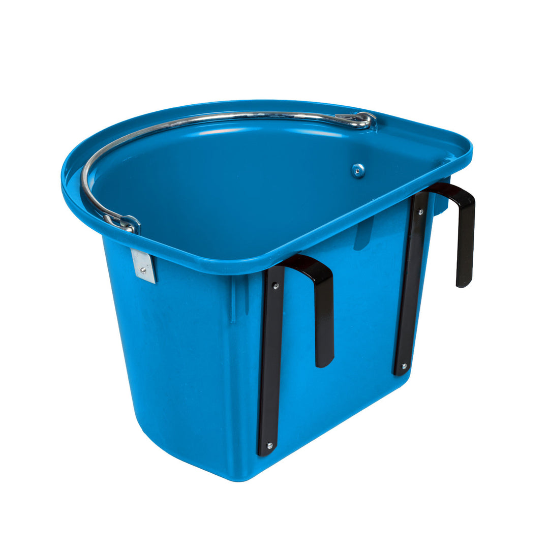 FEEDER WITH HANDLE AND HOOKS ROYAL BLUE