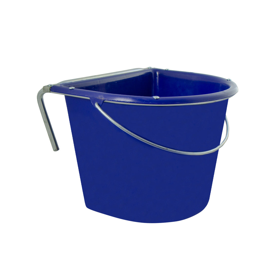 MANGER WITH STEEL HOOCKS &amp; HANDLE VPLAST 15 L ROYAL BLUE