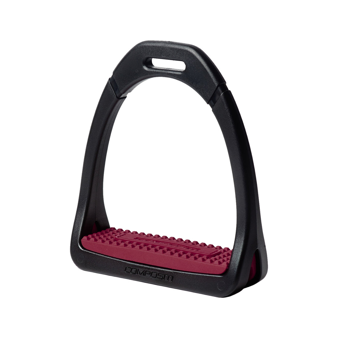 POLYMER STIRRUPS PREMIUM MODEL BURGUNDY