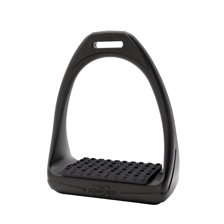 POLYMER STIRRUPS REFLEX MODEL BLACK