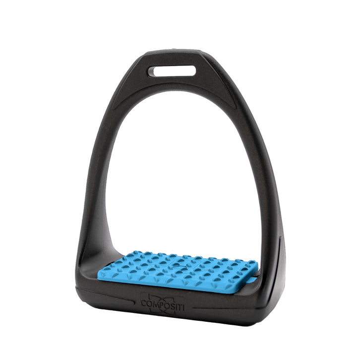 POLYMER STIRRUPS REFLEX MODEL LIGHT BLUE