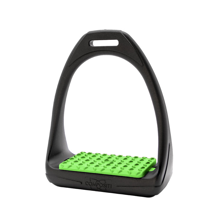 POLYMER STIRRUPS REFLEX MODEL LIME