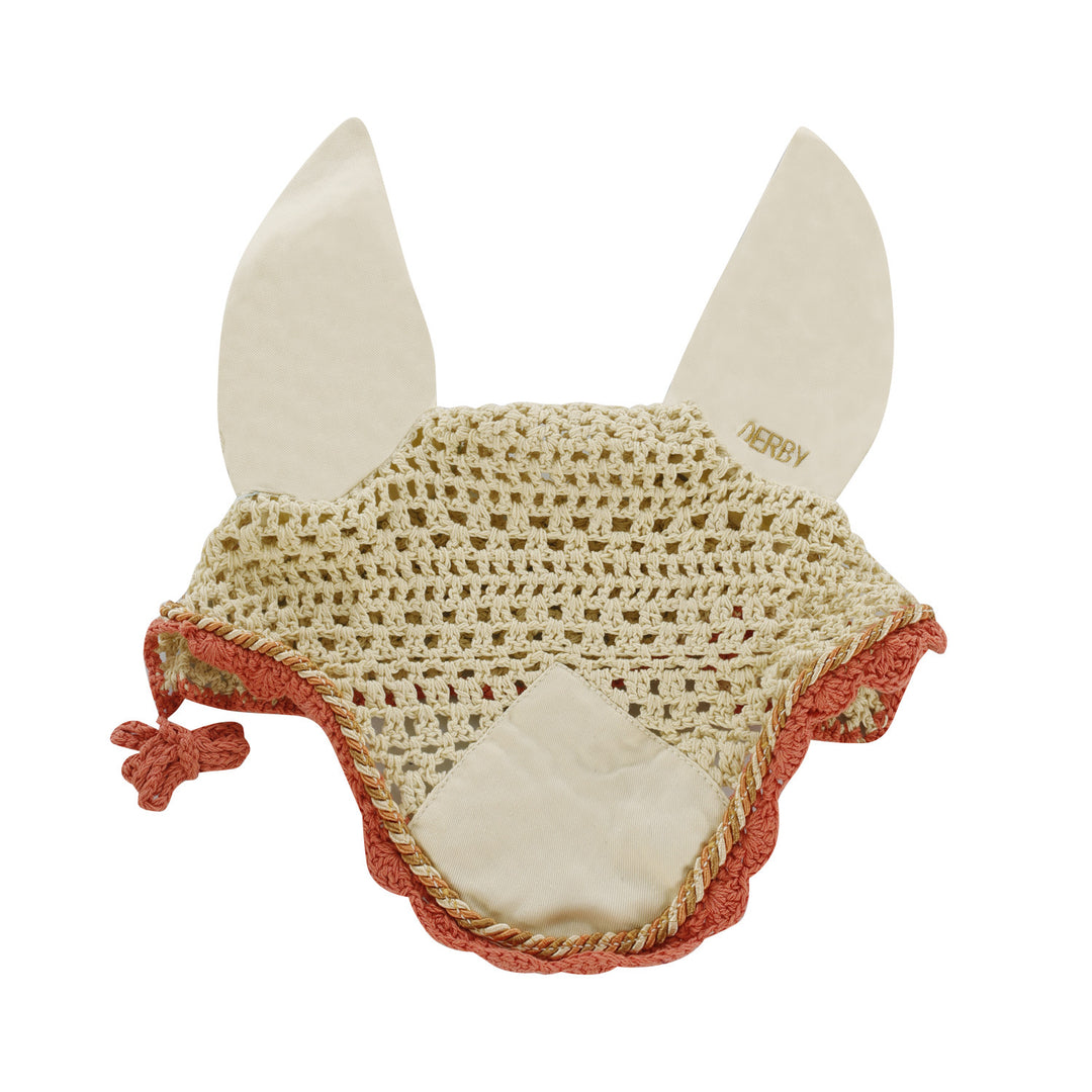 DERBY COTTON HORSE HAT CREAM/MULTI/ORANGE
