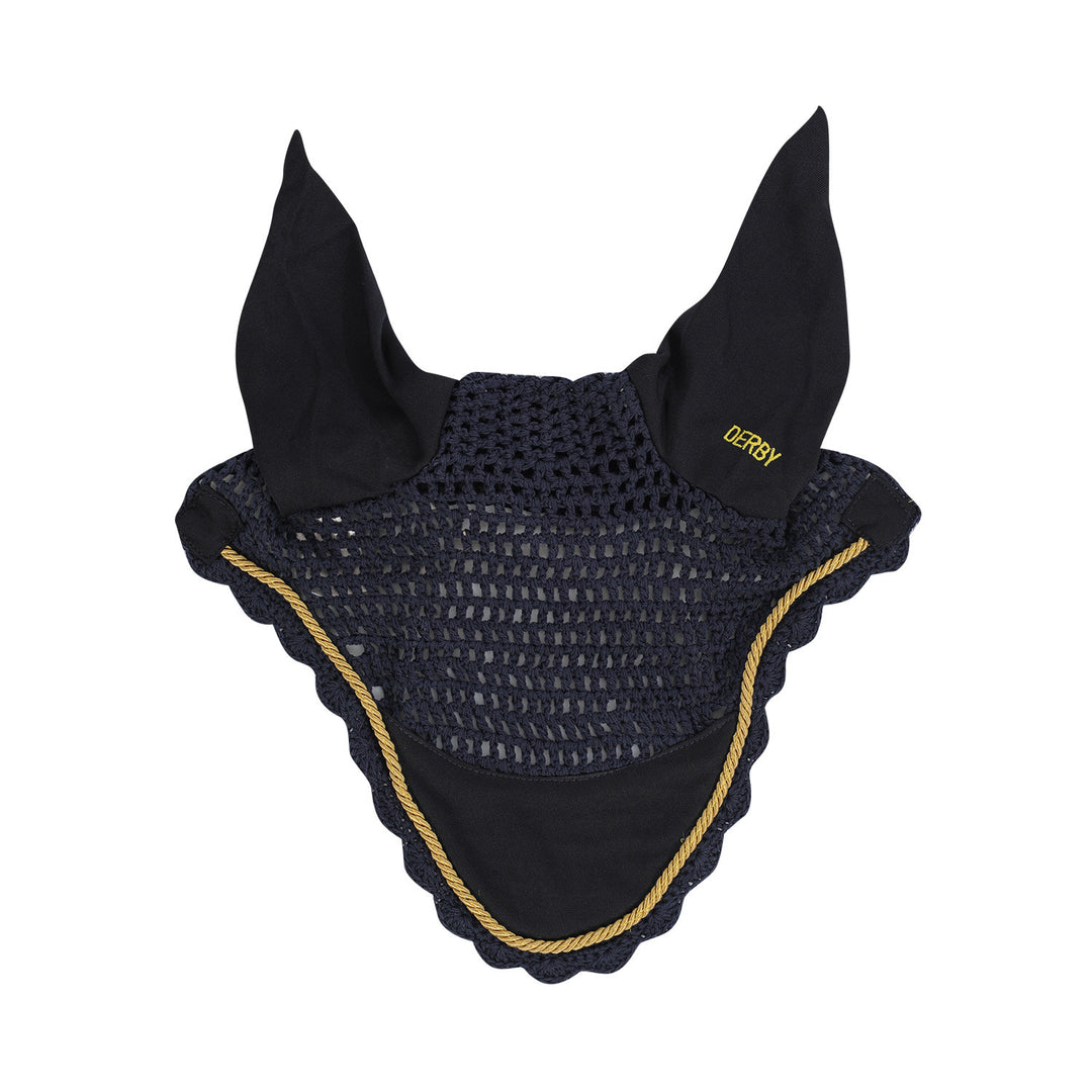 DERBY COTTON HORSE HAT NAVY/GOLD/NAVY