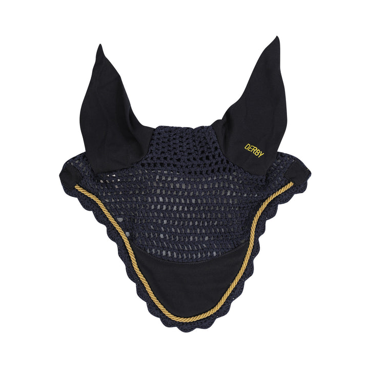 DERBY COTTON HORSE HAT NAVY/GOLD/NAVY