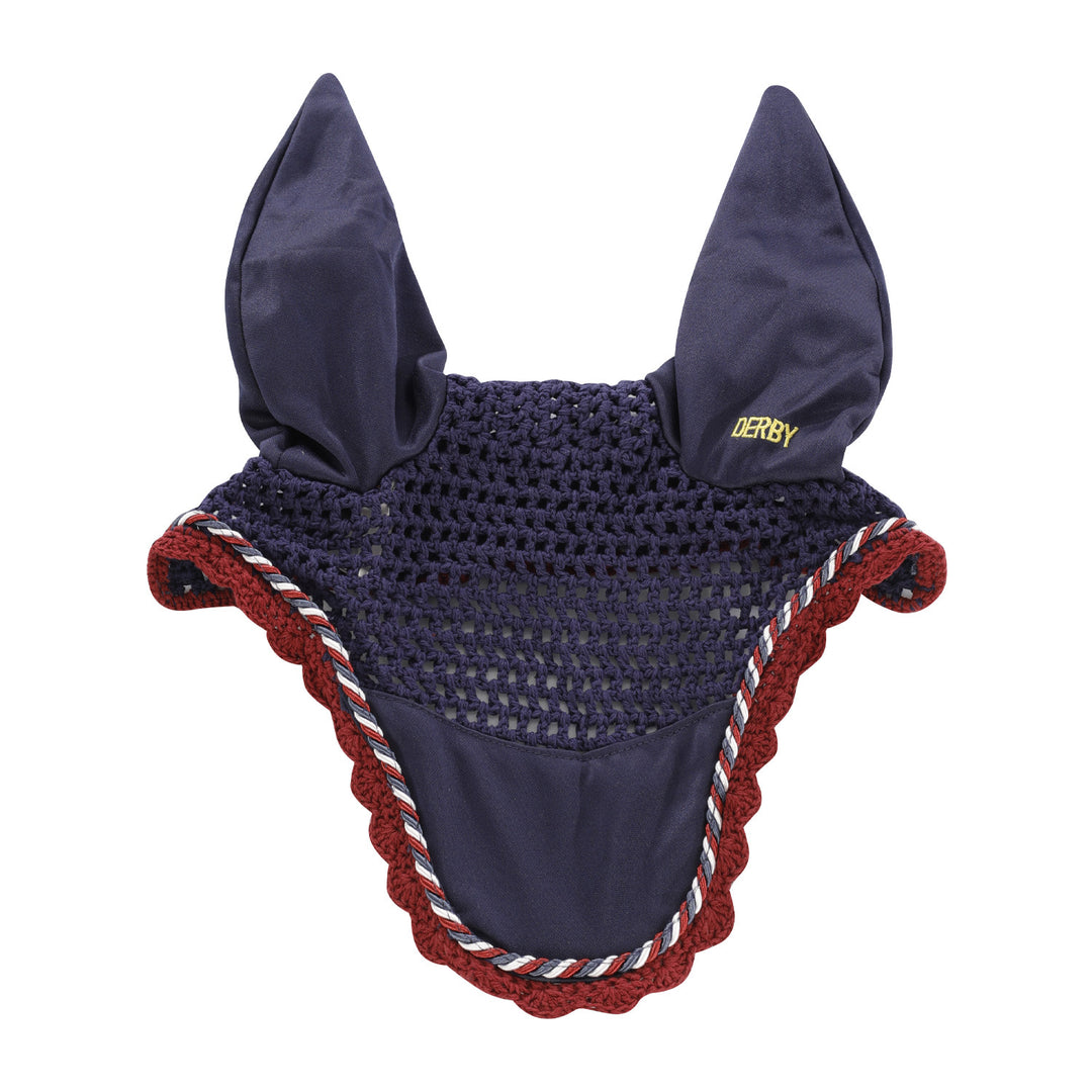 DERBY COTTON HORSE HAT NAVY/MULTI/BURGUNDY