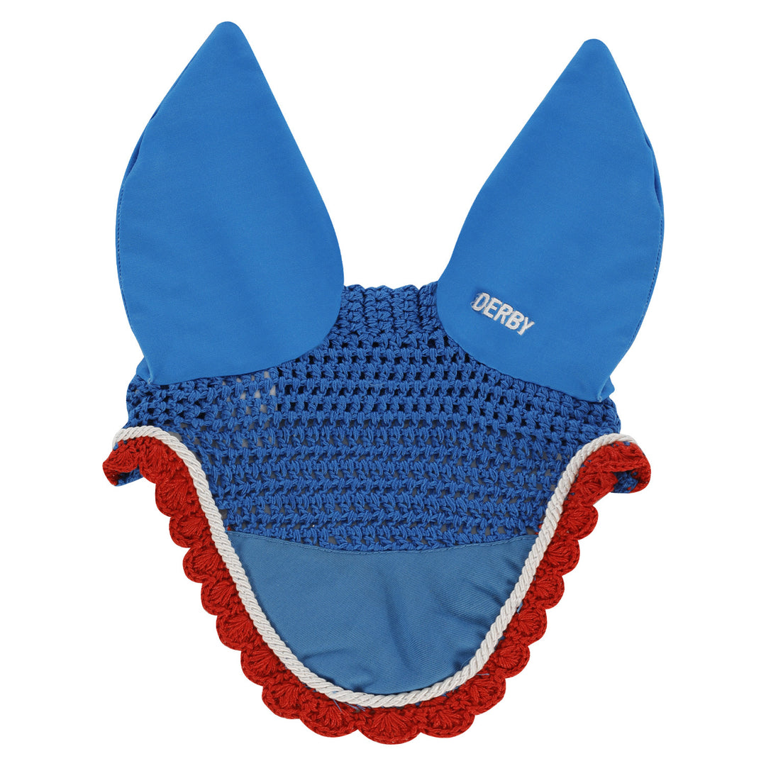 DERBY COTTON HORSE HAT ROYAL/WHITE/RED