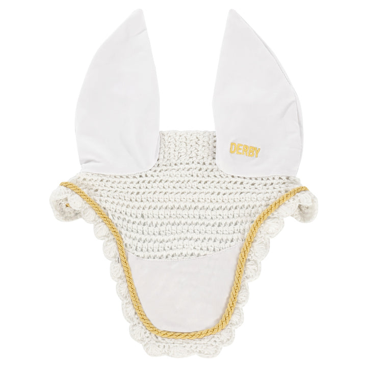 DERBY COTTON HORSE HAT WHITE/GOLD/WHITE