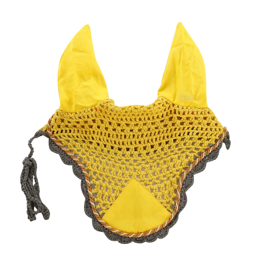 DERBY COTTON HORSE HAT YELLOW/MULTI/SILVER