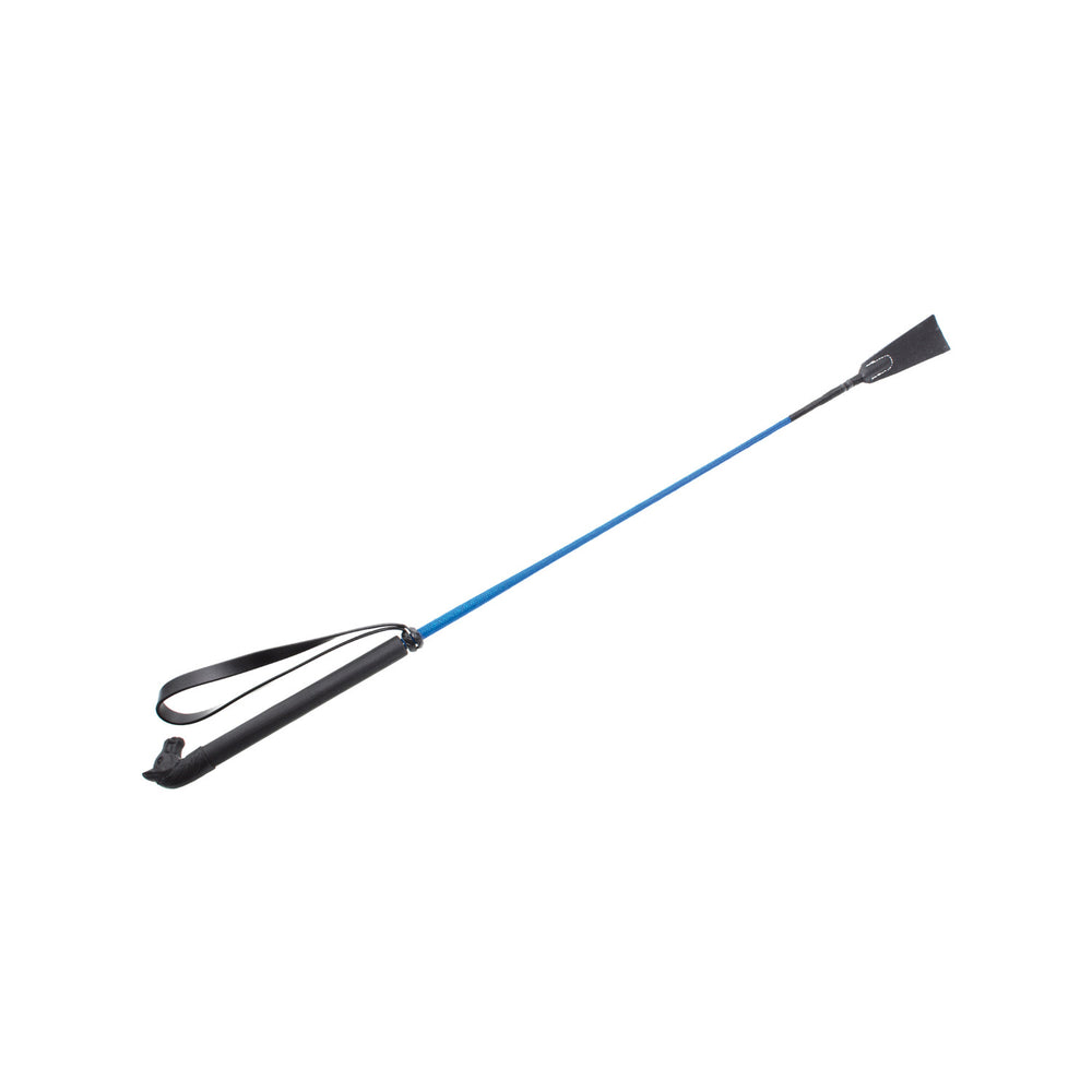 HORSE HEAD WHIP ROYAL BLUE