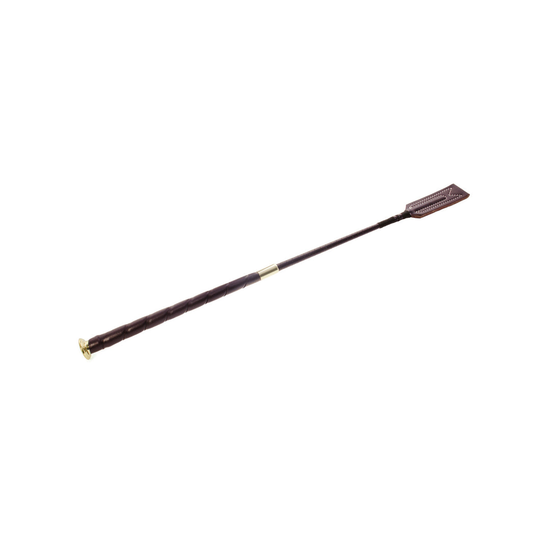 ECO LEATHER WHIP BROWN