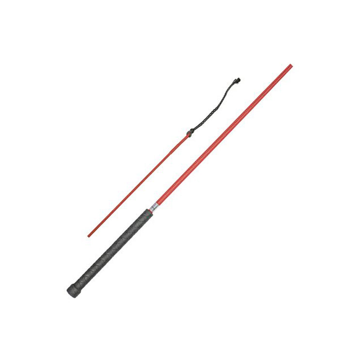 DRESSAGE WHIP 130CM LONG RED