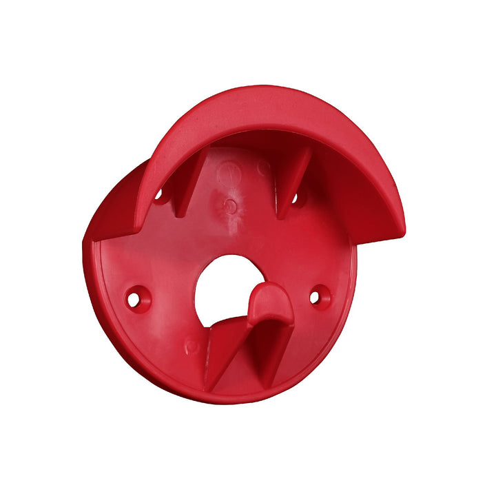 PLASTIC BRIDLE HANGER  RED OR  BLACK RED