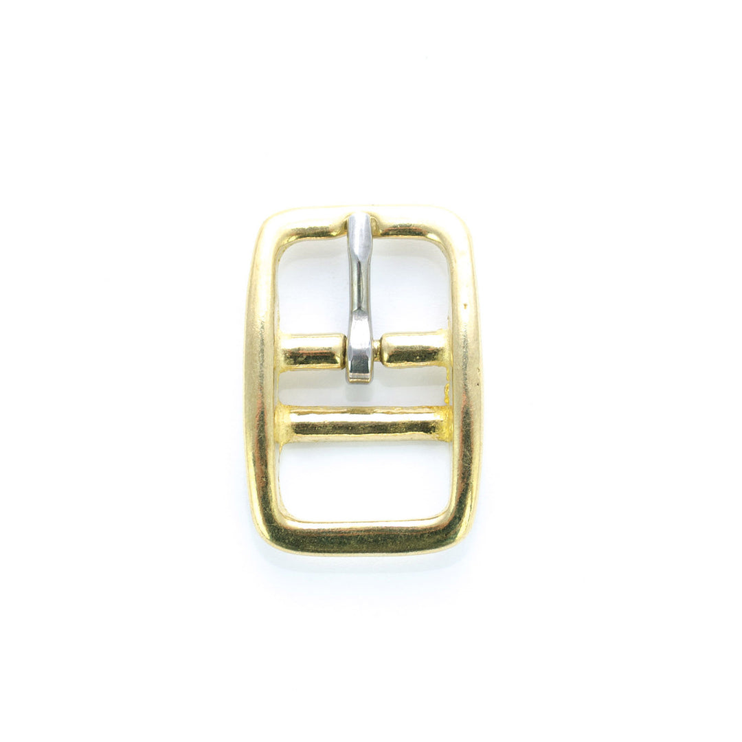 DOUBLE BAR BUCKLE GOLD