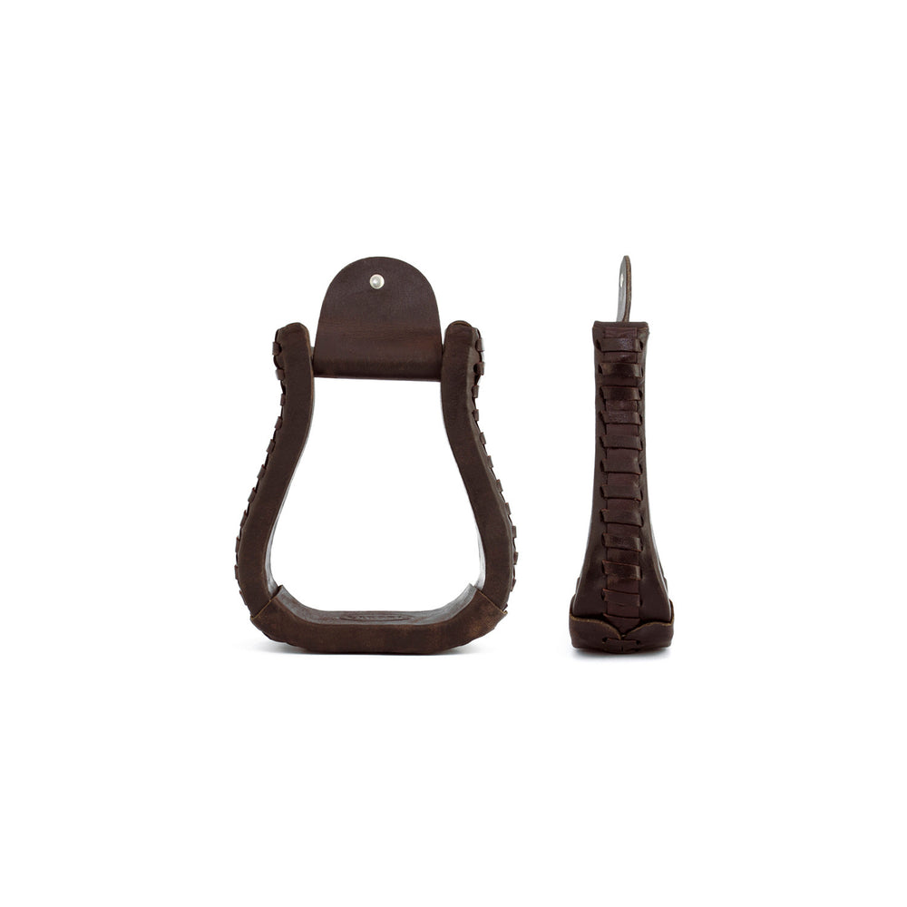 LAKOTA WESTERN STIRRUPS BROWN