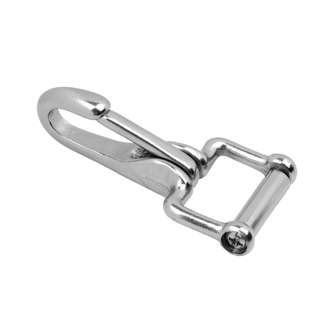 SPRING SNAP STEEL WITH BRASS PLATED SILVER