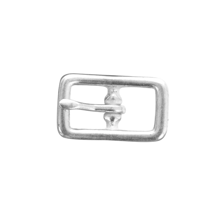CENTER BAR BUCKLE SILVER