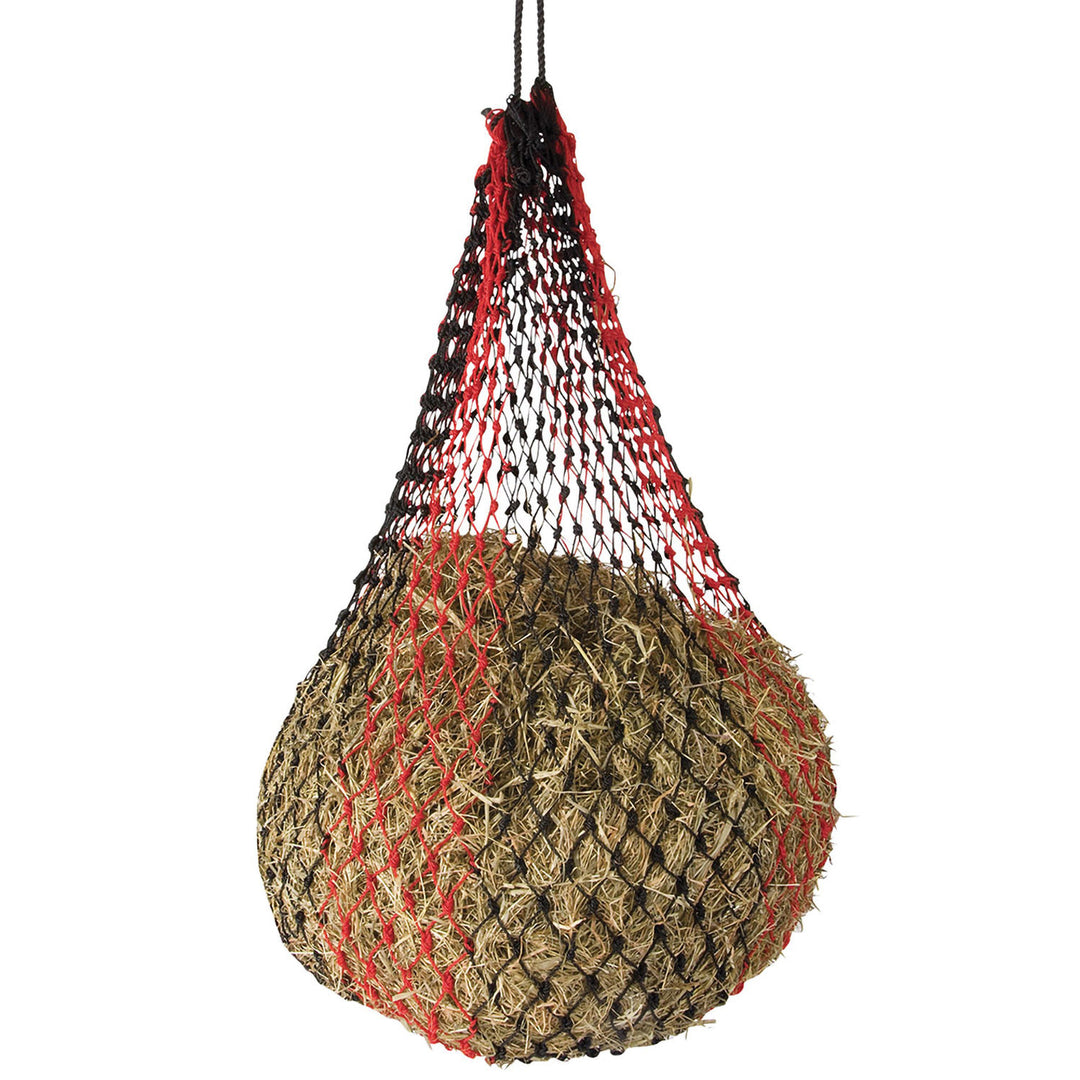 NYLON LUX HAY NET BLACK/RED