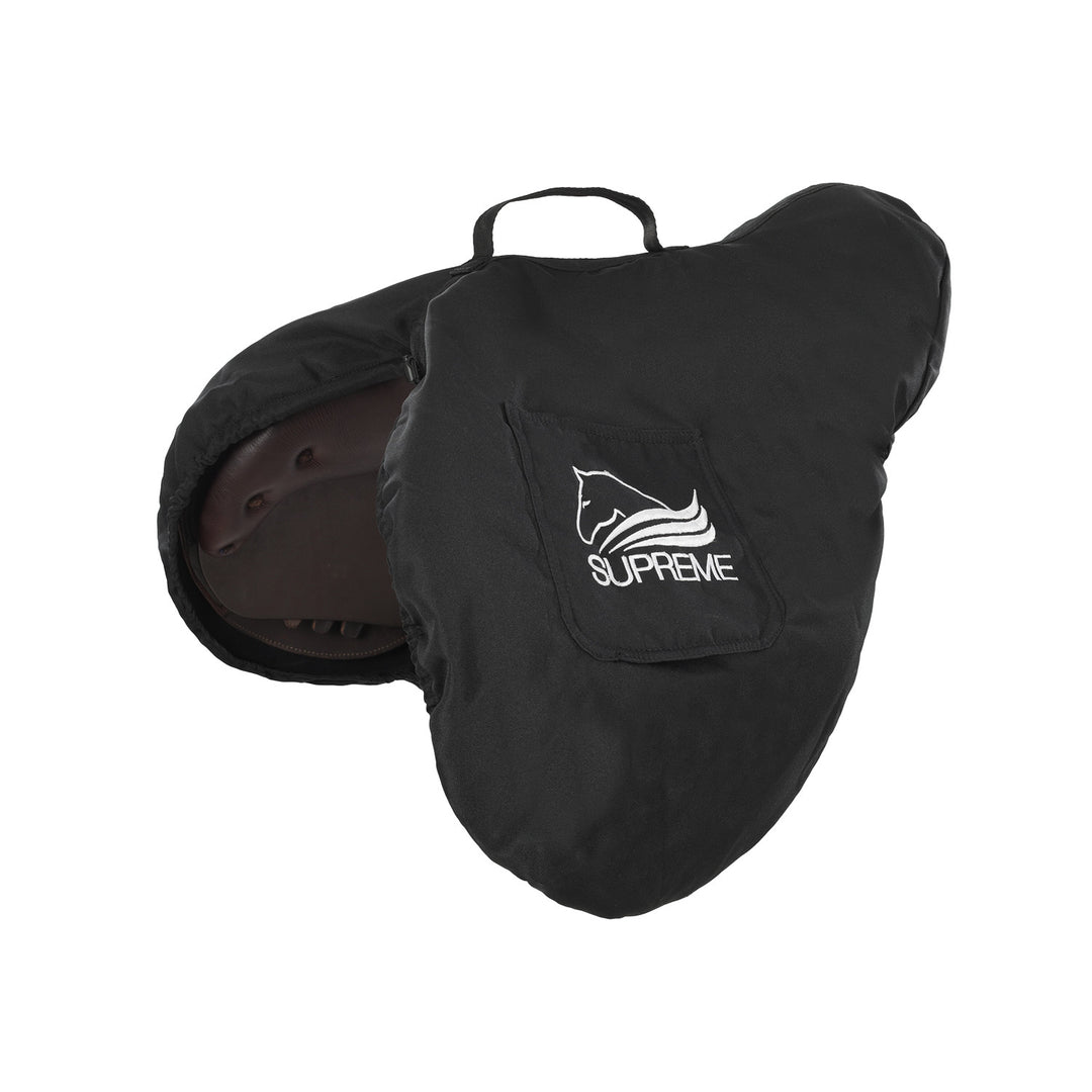 COTTON SADDLE COVER NEW STYLE BLACK