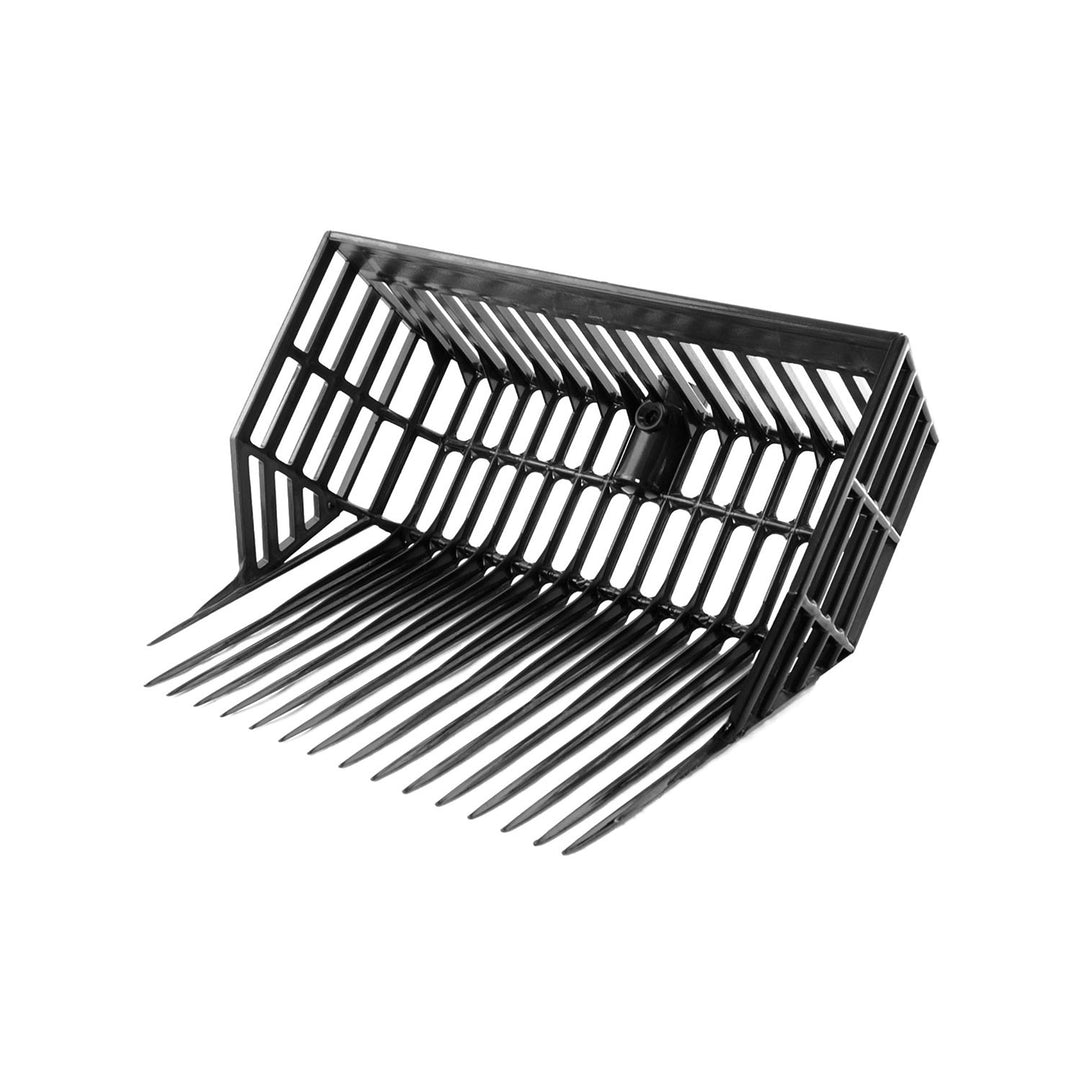 PLASTIC STALL FORK BLACK
