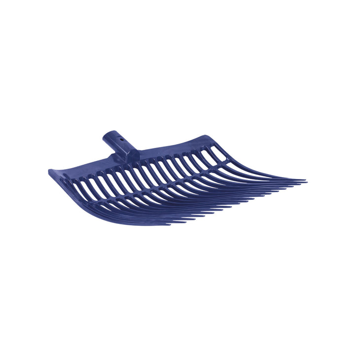Rounded stable fork in plastic NAVY