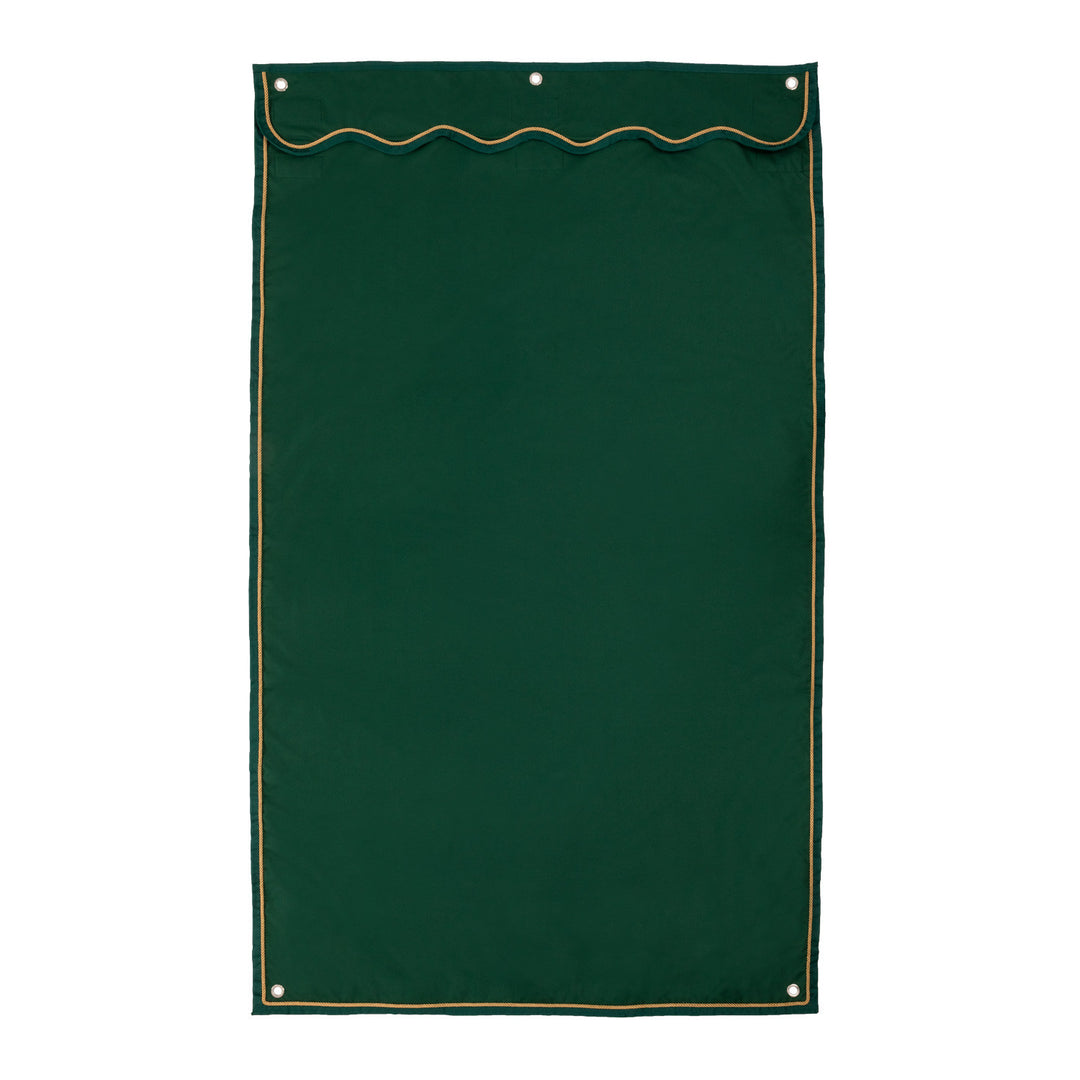 LAMICELL LONG STABLE CURTAIN GREEN