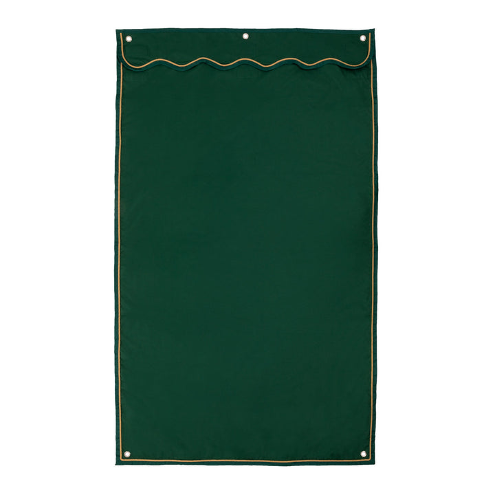 LAMICELL LONG STABLE CURTAIN GREEN