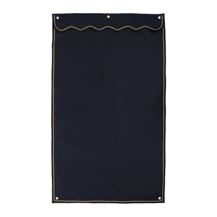 LAMICELL LONG STABLE CURTAIN NAVY