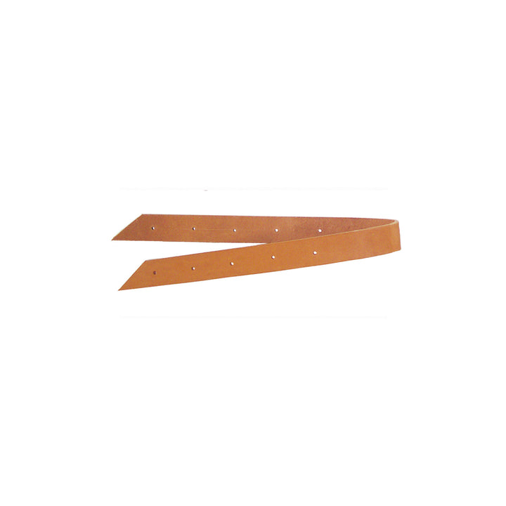 Western leather short girth straps 46 cm NATURAL