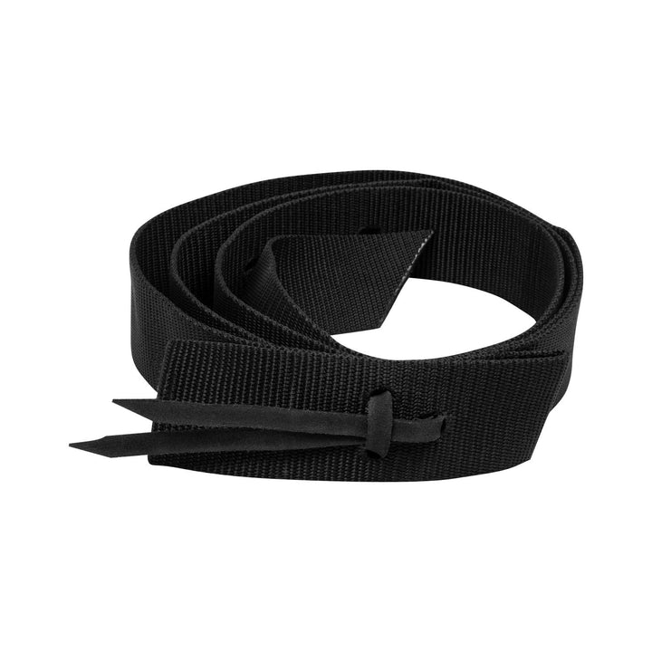 WESTERN SADDLE LONG NYLON TIE STRAP BLACK