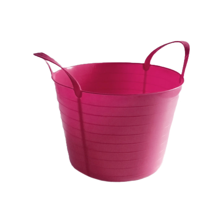 FLEXIBLE BUCKET 14 LT HOT PINK