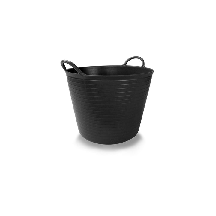 Flexible bucket 25 liter BLACK