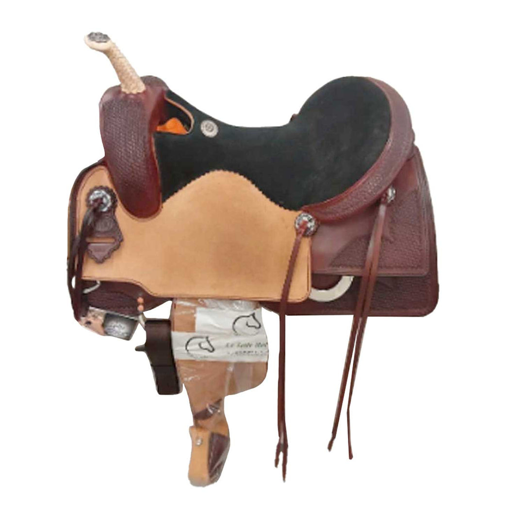 Cutting and Team Penning saddle 17 pollici FQH