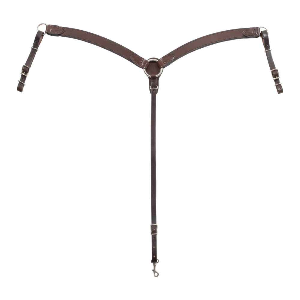 Westwood leather hunting breastplate DARK BROWN