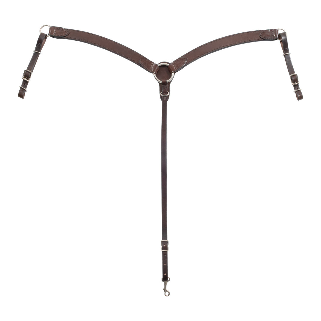 Westwood leather hunting breastplate DARK BROWN